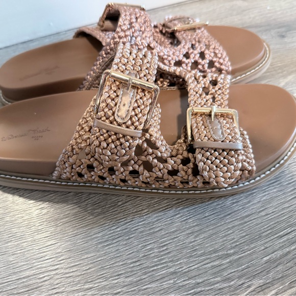 Universal Thread Braided Tan Sandals size 11 - Picture 2 of 5